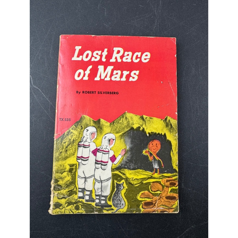 Lost Race of Mars Robert Silverberg Scholastic Vintage 1973 Paperback TX 535